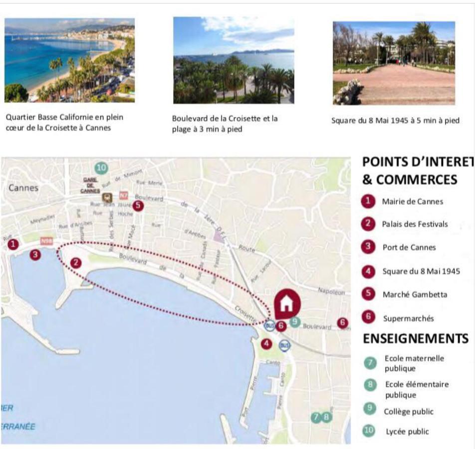 Cannes Croisette Exteriér fotografie